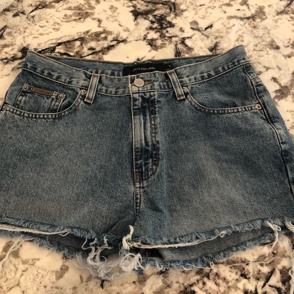 Calvin Klein original jean shorts!!
